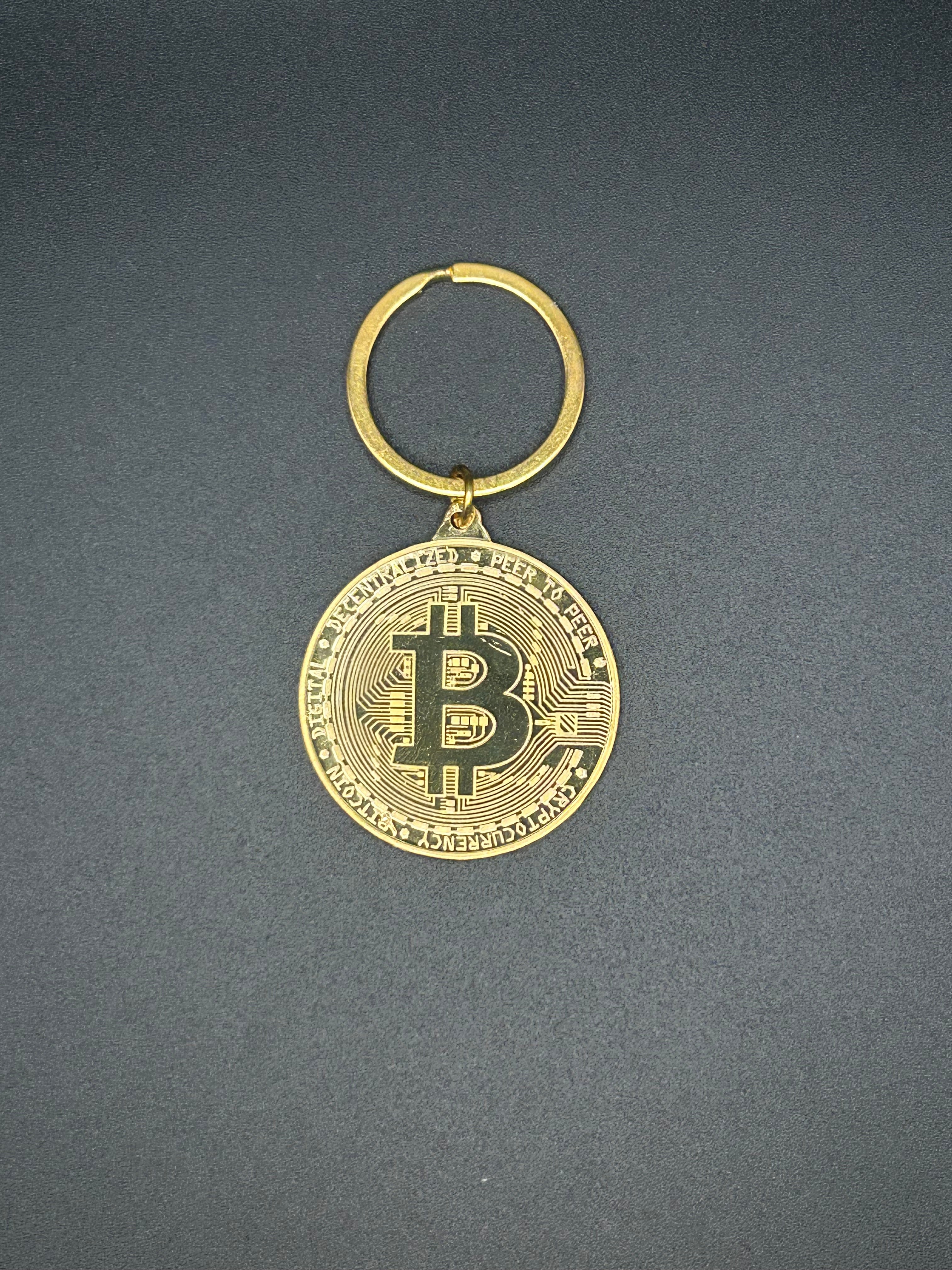 Bitcoin-Schlüsselanhänger