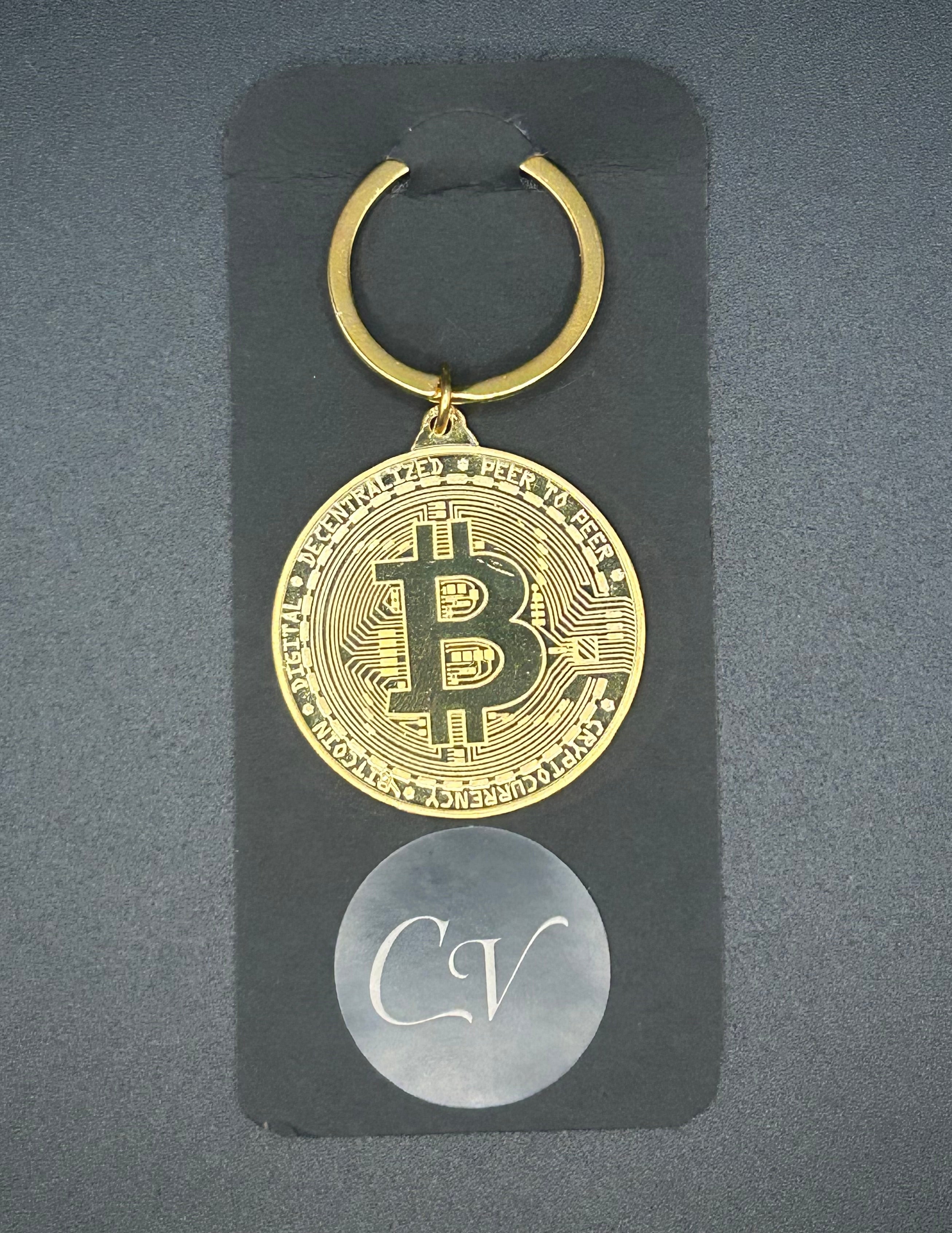 Bitcoin-Schlüsselanhänger